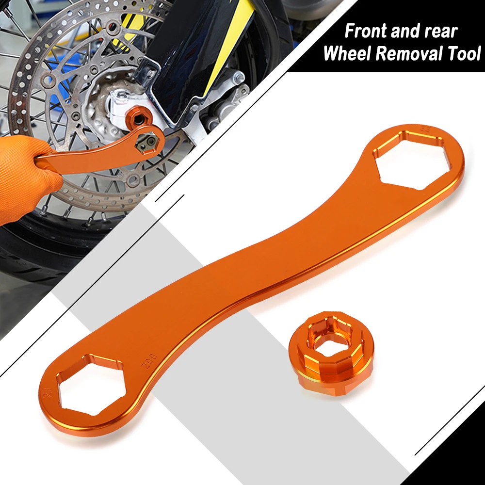 17-27-32MM Front Rear Wheel Axle Wrench Removal Tool For 125 250 300 350 400 450 500 EXC EXCF XC XCW XCF SX SXF 1998-2022 2023
17-27-32MM Front Rear Wheel Axle Wrench Removal Tool For 125 250 300 350 400 450 500 EXC EXCF XC XCW XCF SX SXF 1998-2022 2023