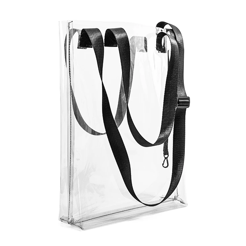 Women Transparent PVC Handbag beach Crossbody Shoulder bag Lady Jelly Tote Fashion Clear Shopping Bag Unique Support customize
Women Transparent PVC Handbag beach Crossbody Shoulder bag Lady Jelly Tote Fashion Clear Shopping Bag Unique Support customize