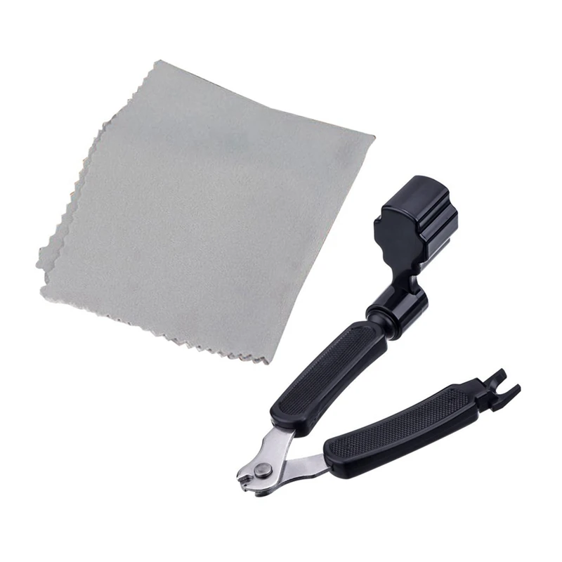 1 Pcs 3 In 1 Guitar String Winder String Cutter Pin Puller & 1Pcs Microfiber Cleaning Polishing Polish Cloth
1 Pcs 3 In 1 Guitar String Winder String Cutter Pin Puller & 1Pcs Microfiber Cleaning Polishing Polish Cloth