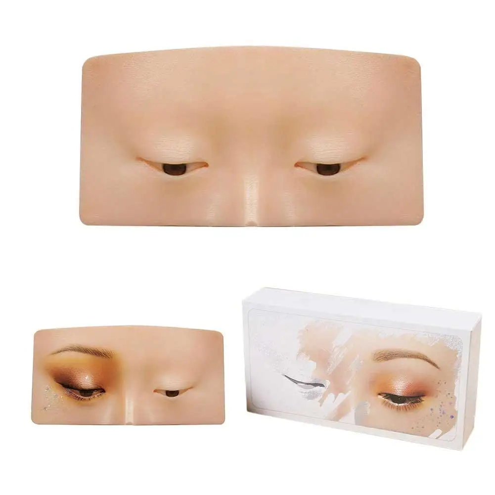 The Perfect Aid To Practicing Makeup Silicone Face Eye Makeup Practice Board Pad Silicone Bionic Skin For Make Up Face Eyelash
The Perfect Aid To Practicing Makeup Silicone Face Eye Makeup Practice Board Pad Silicone Bionic Skin For Make Up Face Eyelash