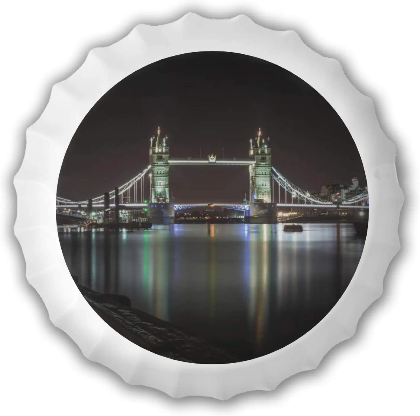 Bottle Caps Metal Tin Signs Cafe Beer Bar Decoration Plat Tower Bridge Vintage Retro Style Beer Cap Wall Decor Diameter
Bottle Caps Metal Tin Signs Cafe Beer Bar Decoration Plat Tower Bridge Vintage Retro Style Beer Cap Wall Decor Diameter