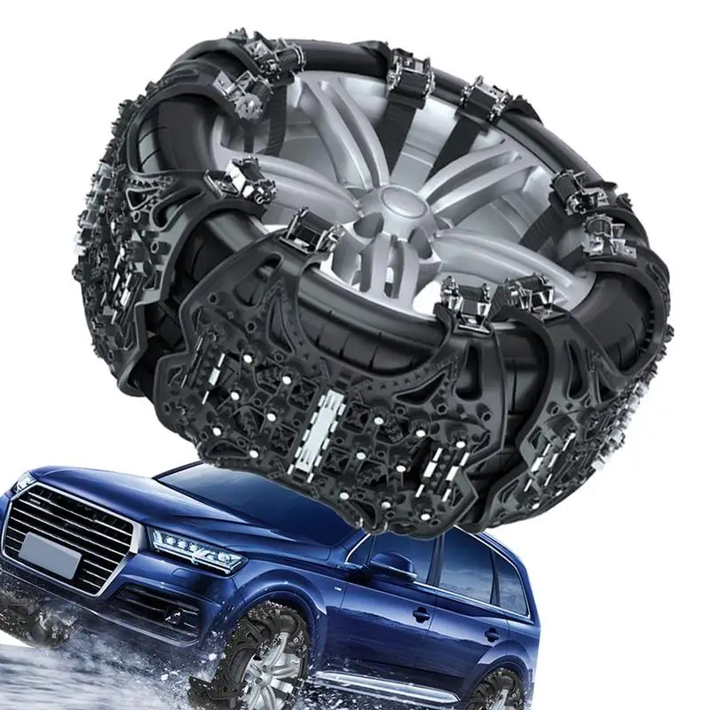 Car Snow Chains Automobile Tire Crawler Anti-Slip Chain Easy To Install Universal Thickening Anti Skid Tire Chain
Car Snow Chains Automobile Tire Crawler Anti-Slip Chain Easy To Install Universal Thickening Anti Skid Tire Chain