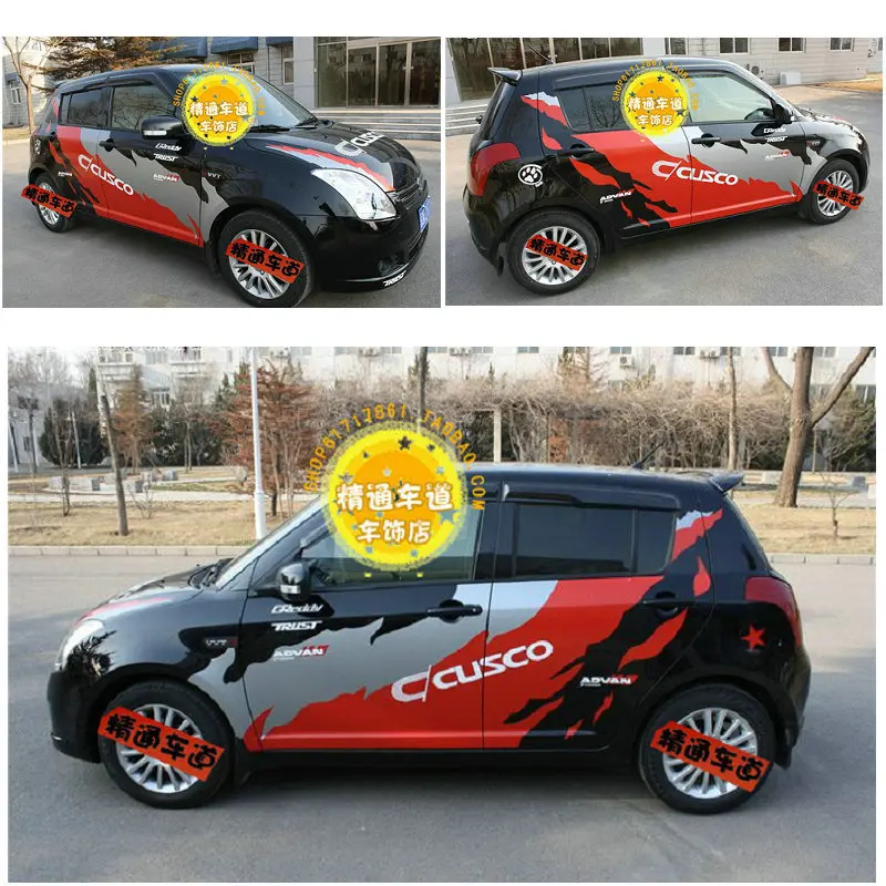 Автомобильные наклейки для Suzuki Swift 2010-2021, модификация кузова автомобиля, экстерьера, персонализированные спортивные декоративные наклейки,...
Автомобильные наклейки для Suzuki Swift 2010-2021, модификация кузова автомобиля, экстерьера, персонализированные спортивные декоративные наклейки,...