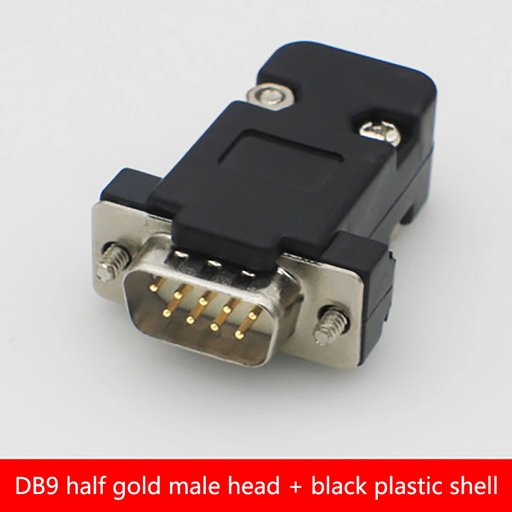 DB9 serial adapter connector Plug D type RS232 COM 9 pin hole port socket female&Male Screw installation + shell DP9
DB9 serial adapter connector Plug D type RS232 COM 9 pin hole port socket female&Male Screw installation + shell DP9