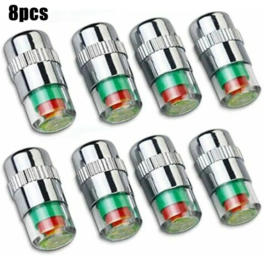 8pcs/set Car Tire Pressure Monitor Valve Stem Caps Sensor Red Yellow Green 3 Color Indicator Auto Replacement Parts
8pcs/set Car Tire Pressure Monitor Valve Stem Caps Sensor Red Yellow Green 3 Color Indicator Auto Replacement Parts