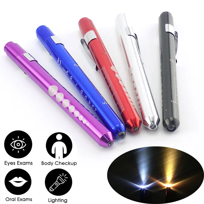 Pocket Medical Pen Light First Aid LED Pen Light Work Inspection Flashlight Torch Doctor Nurse EMT Emergency Multi Function
Pocket Medical Pen Light First Aid LED Pen Light Work Inspection Flashlight Torch Doctor Nurse EMT Emergency Multi Function
