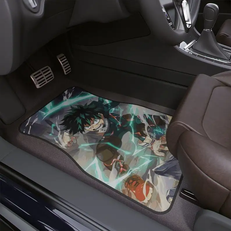 Deku, Izuku Midoriya, car floor mat, kawaii mat, anime car floor mats, manga, car interior decor, my hero academia, gift, art, B 
Deku, Izuku Midoriya, car floor mat, kawaii mat, anime car floor mats, manga, car interior decor, my hero academia, gift, art, B