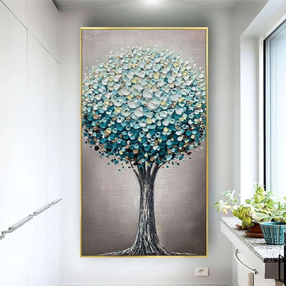 100% Hand-Painted Modern Abstract Money Tree Pictur Wall Art Oil Painting On Canvas Home Decoration Unique Gift Artwork No Frame
100% Hand-Painted Modern Abstract Money Tree Pictur Wall Art Oil Painting On Canvas Home Decoration Unique Gift Artwork No Frame