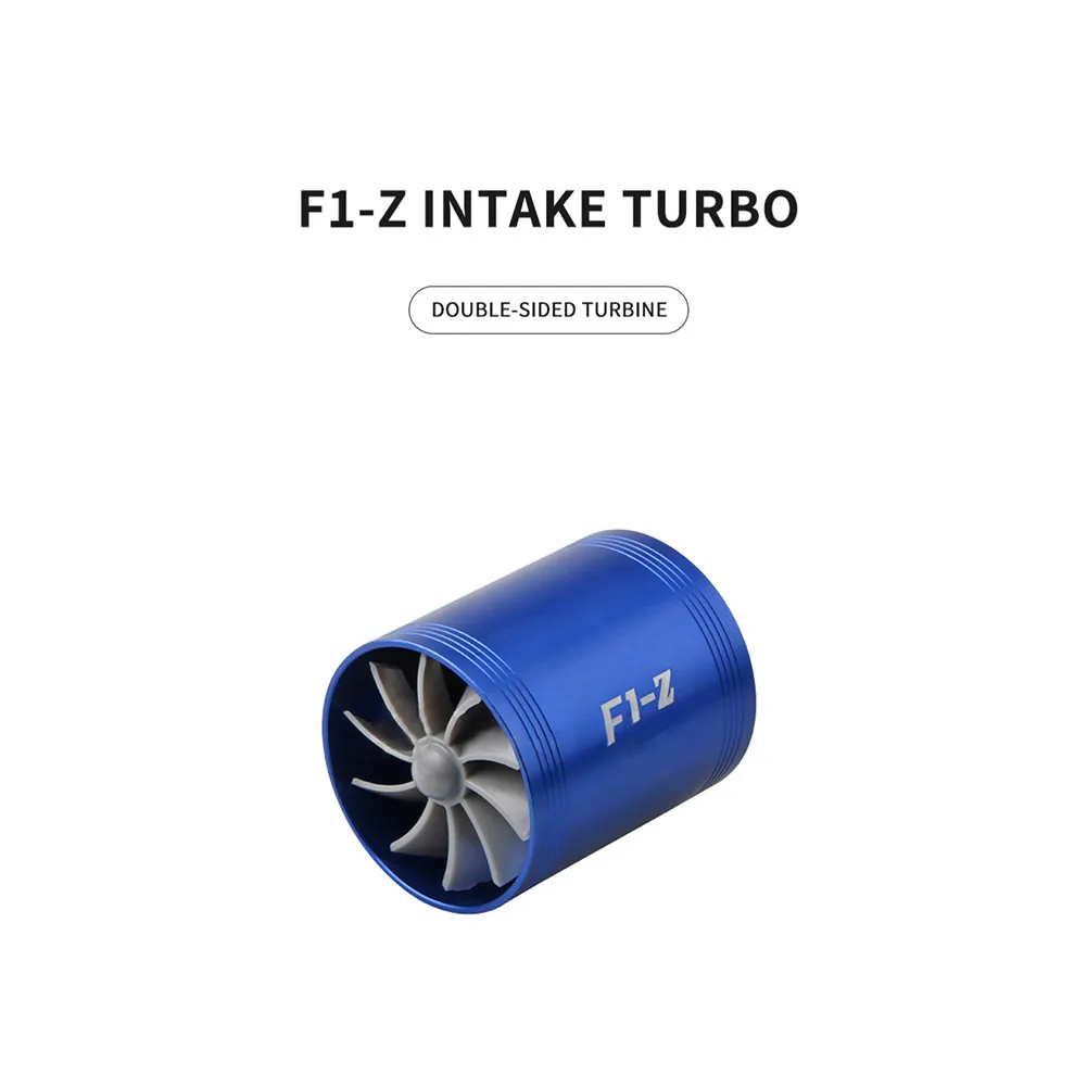 Car Air Intake Turbonator Single Fan Turbine Turbo Engine Turbine Gas Fuel Saver Double-sided Turbocharger Car Accessories
Car Air Intake Turbonator Single Fan Turbine Turbo Engine Turbine Gas Fuel Saver Double-sided Turbocharger Car Accessories