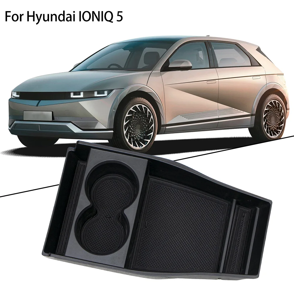 1pc Car Black Center Console Storage Box Organizer Tray ABS For Hyundai IONIQ 5 2021+ Car Stowing Tidying Parts Accessories
1pc Car Black Center Console Storage Box Organizer Tray ABS For Hyundai IONIQ 5 2021+ Car Stowing Tidying Parts Accessories