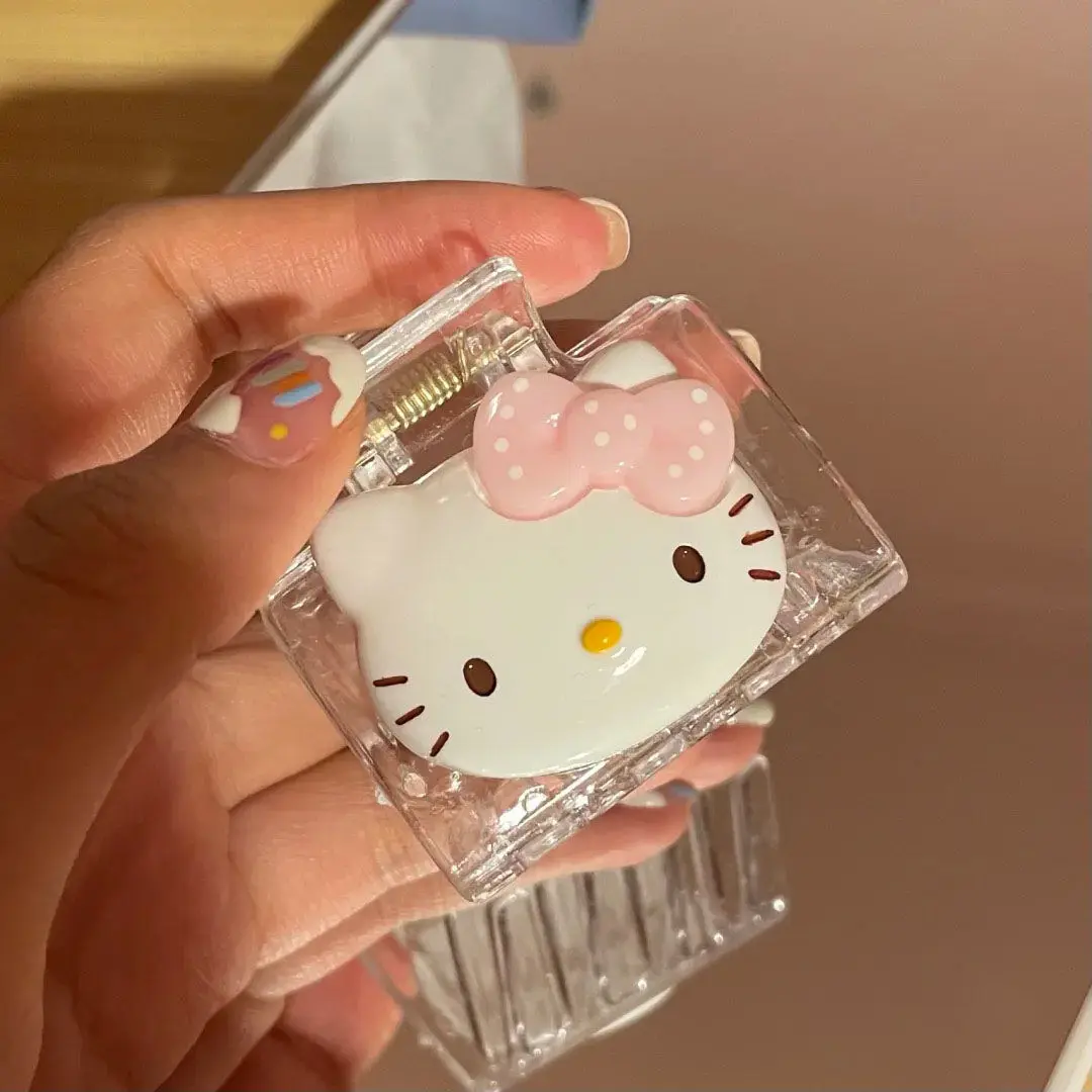 Kawaii Sanrio Japanese Hello kitty Hairpin Cute Grip Hot Girl Sweet Fringe Clip Side Clip Back Head Clip Girls' Hair Accessories
Kawaii Sanrio Japanese Hello kitty Hairpin Cute Grip Hot Girl Sweet Fringe Clip Side Clip Back Head Clip Girls' Hair Accessories