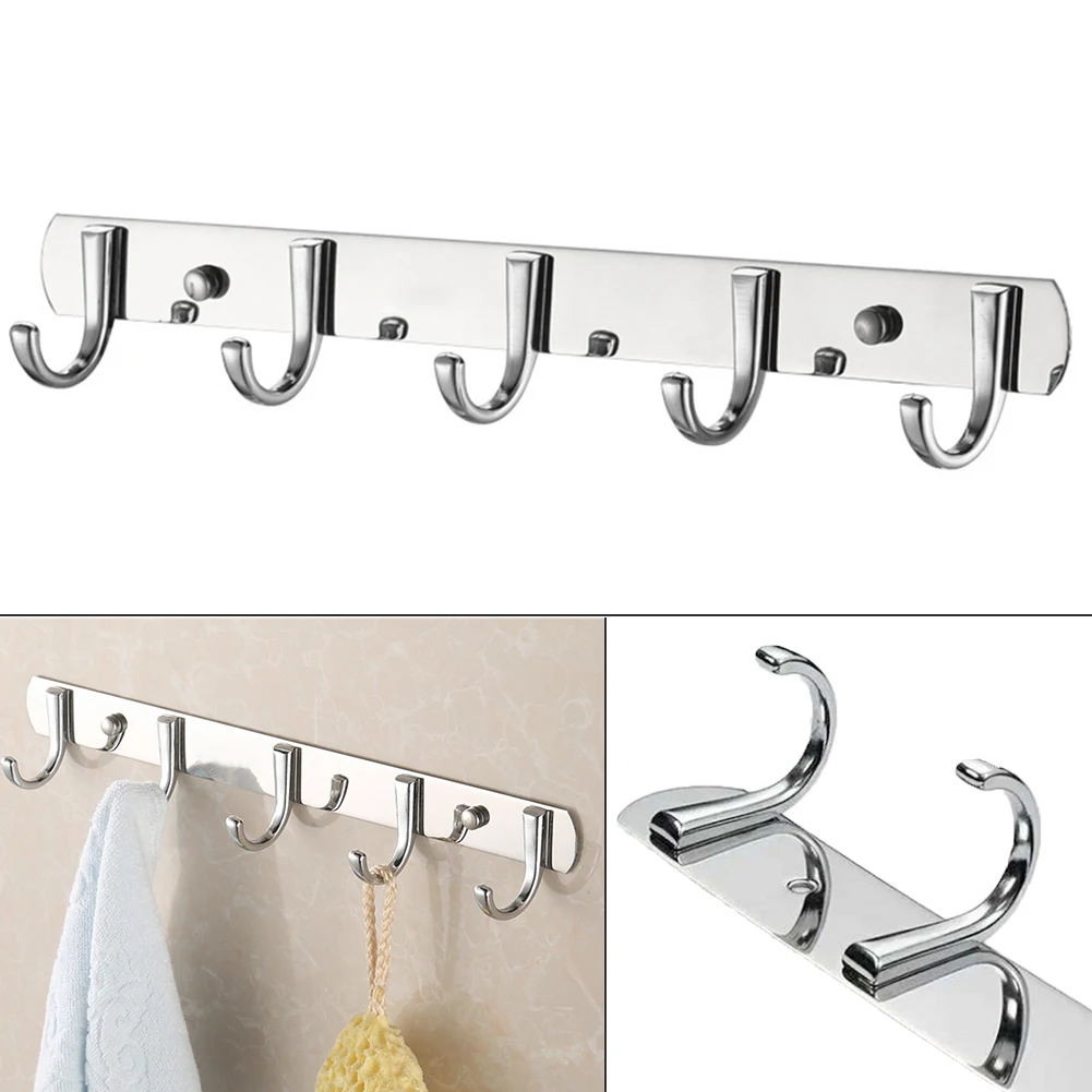 Home Decor Wall Mounts Hat Decoration Door Clothes Rack Holder Stainless Steel Hook Clothing Coats
Home Decor Wall Mounts Hat Decoration Door Clothes Rack Holder Stainless Steel Hook Clothing Coats