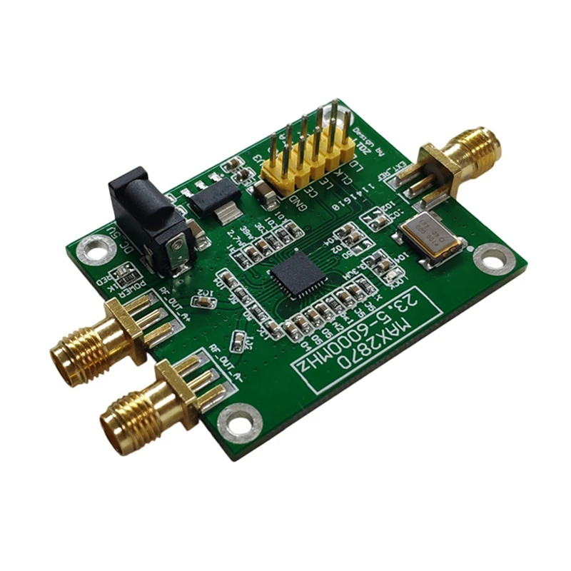2X MAX2870 23.5-6000Mhz Spectrum Signal Source Spectrum Analyzer USB 5V Powered RF Frequency Domain Analysis Tool
2X MAX2870 23.5-6000Mhz Spectrum Signal Source Spectrum Analyzer USB 5V Powered RF Frequency Domain Analysis Tool