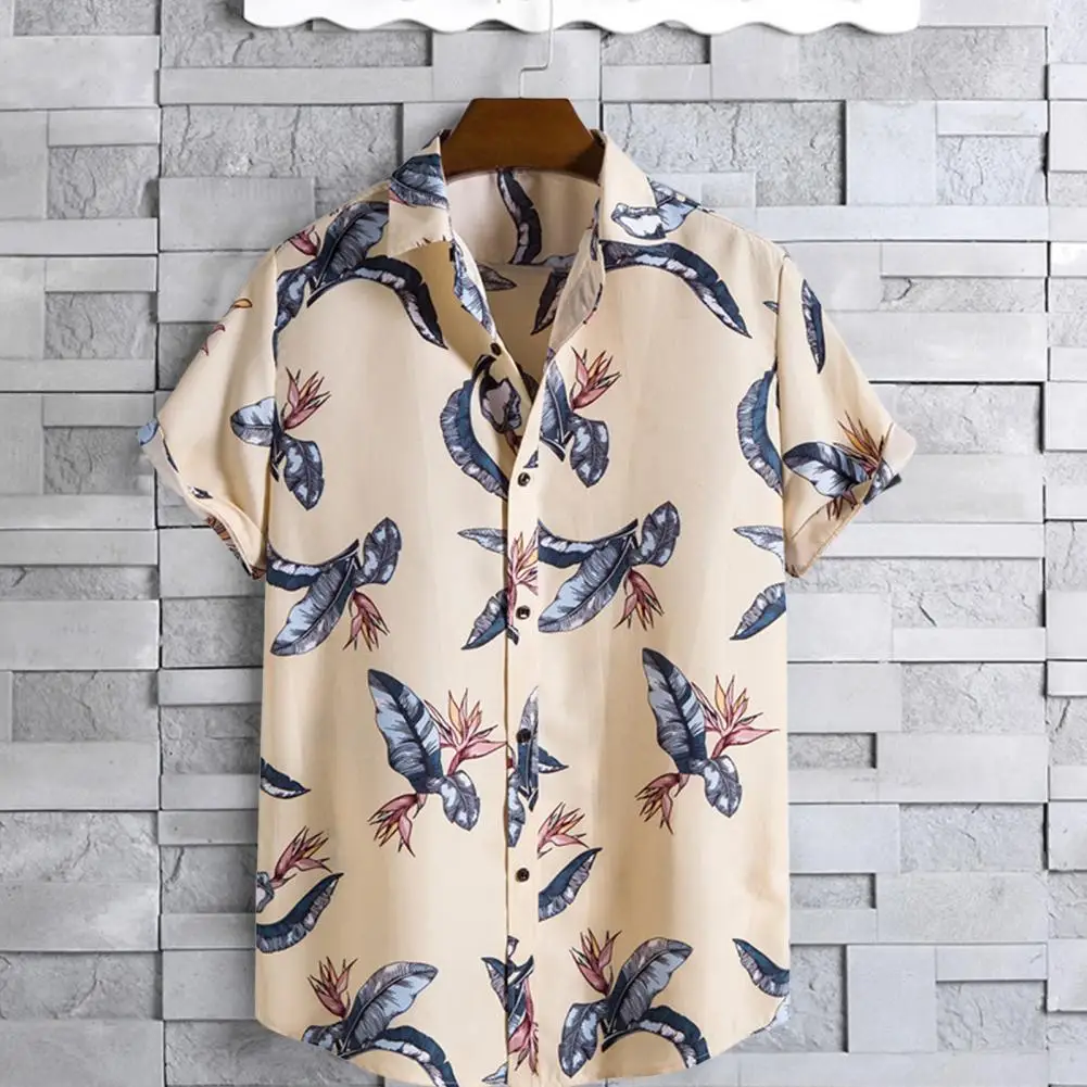 Streetwear Popular Men Beach Shirt Casual Clothing Loose Fit Lapel Shirt Button Closure Men Clothing
Streetwear Popular Men Beach Shirt Casual Clothing Loose Fit Lapel Shirt Button Closure Men Clothing
