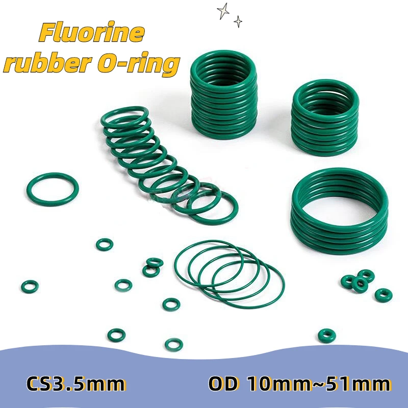 CS 3.5mm 10/20PCS FKM Rubber O RING OD 10/11/12/13/14/15/16/17/18/19/20-51*3.5 Mm O-Ring Fluorine Gasket Oil Seal Green ORing
CS 3.5mm 10/20PCS FKM Rubber O RING OD 10/11/12/13/14/15/16/17/18/19/20-51*3.5 Mm O-Ring Fluorine Gasket Oil Seal Green ORing