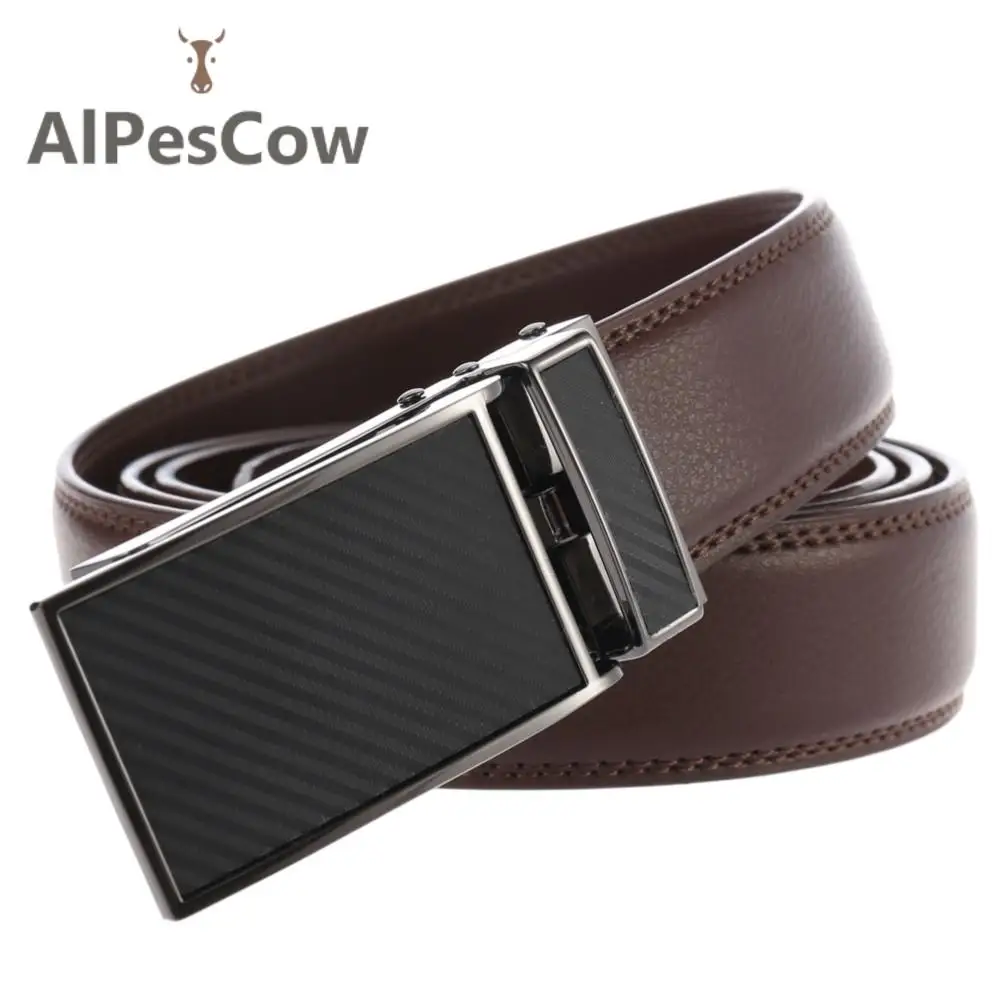Casual 100% Alps Cowhide Ratchet Belt Male Genuine Leather Waist Strap for Men High Quality 3.0cm Width Luxury Automatic Buckle
Casual 100% Alps Cowhide Ratchet Belt Male Genuine Leather Waist Strap for Men High Quality 3.0cm Width Luxury Automatic Buckle