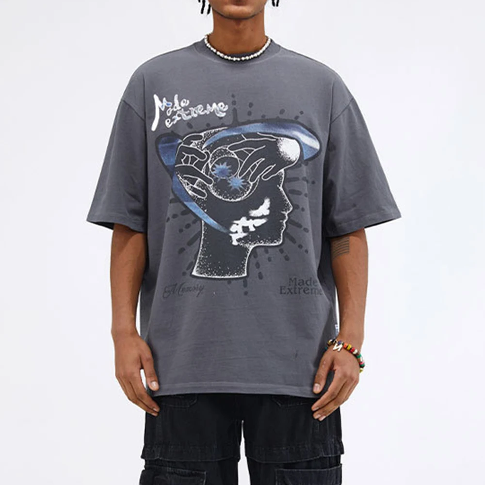 Винтажная уличная одежда, футболка в стиле хип-хоп с коротким рукавом и графическим принтом букв, футболка в стиле панк, готика, хлопковые фу...
Винтажная уличная одежда, футболка в стиле хип-хоп с коротким рукавом и графическим принтом букв, футболка в стиле панк, готика, хлопковые фу...