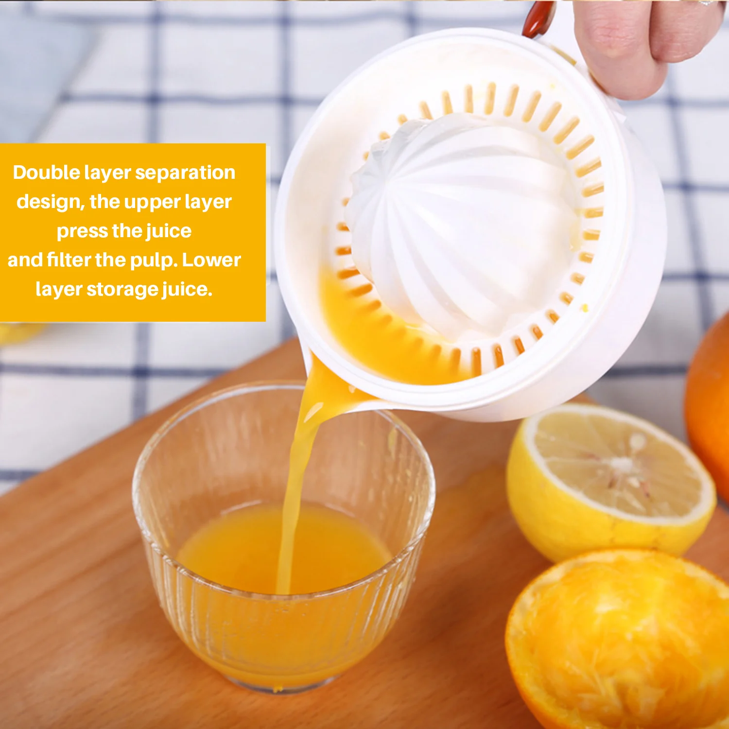Kitchen Manual Orange Juicer Lemon Squeezer Plastic Fruit Tool Mini Blender Portable Citrus Juicer Machine Kitchen Accessories
Kitchen Manual Orange Juicer Lemon Squeezer Plastic Fruit Tool Mini Blender Portable Citrus Juicer Machine Kitchen Accessories