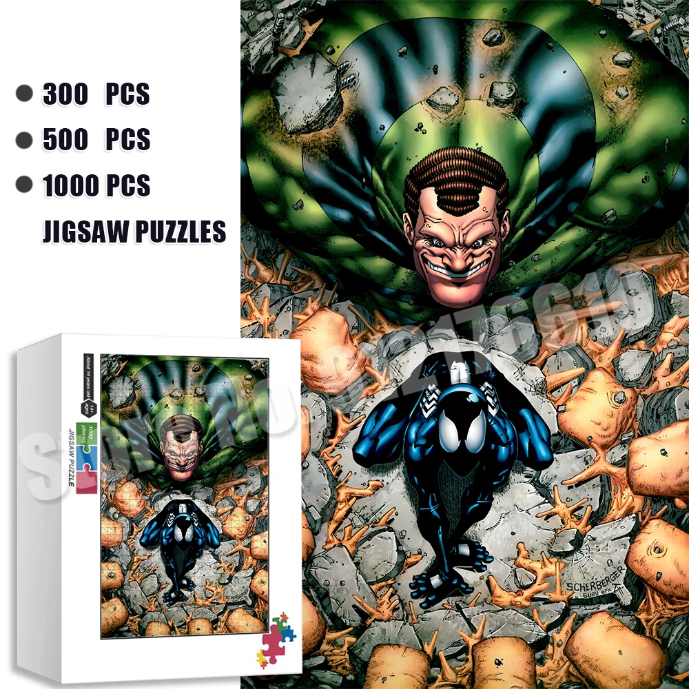 Venom Jigsaw Puzzle 300/500/1000 Pieces Diy Marvel Character Horror Jigsaw Puzzles for Adult or Kids Intelligent Game Toys Gift
Venom Jigsaw Puzzle 300/500/1000 Pieces Diy Marvel Character Horror Jigsaw Puzzles for Adult or Kids Intelligent Game Toys Gift