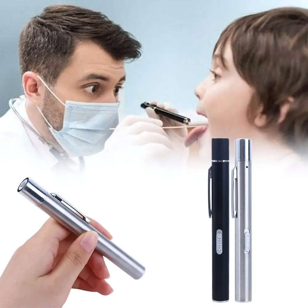 Multi Function Flashlight Torch Stainless Steel Doctor Nurse Pen Nursing Handy Pen Penlight Torch LED Pen Light
Multi Function Flashlight Torch Stainless Steel Doctor Nurse Pen Nursing Handy Pen Penlight Torch LED Pen Light