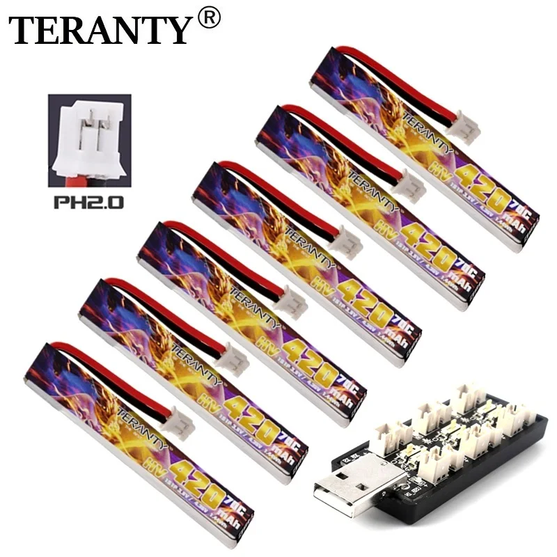 TERANTY 1S HV 3,8 V 420mAh 70C Lipo зарядное устройство набор PH2.0 для Snapper6/7/8/Mobula7/UR65/UK65/Betafpv65/75 RC FPV гоночный Дрон
TERANTY 1S HV 3,8 V 420mAh 70C Lipo зарядное устройство набор PH2.0 для Snapper6/7/8/Mobula7/UR65/UK65/Betafpv65/75 RC FPV гоночный Дрон