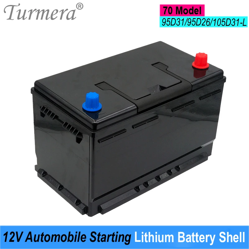 Turmera 12V Automobile Starting Lithium Batteries Shell Car Battery Boxfor 70 Series 95D31 95D26 105D31-L Replace Lead-Acid Use
Turmera 12V Automobile Starting Lithium Batteries Shell Car Battery Boxfor 70 Series 95D31 95D26 105D31-L Replace Lead-Acid Use