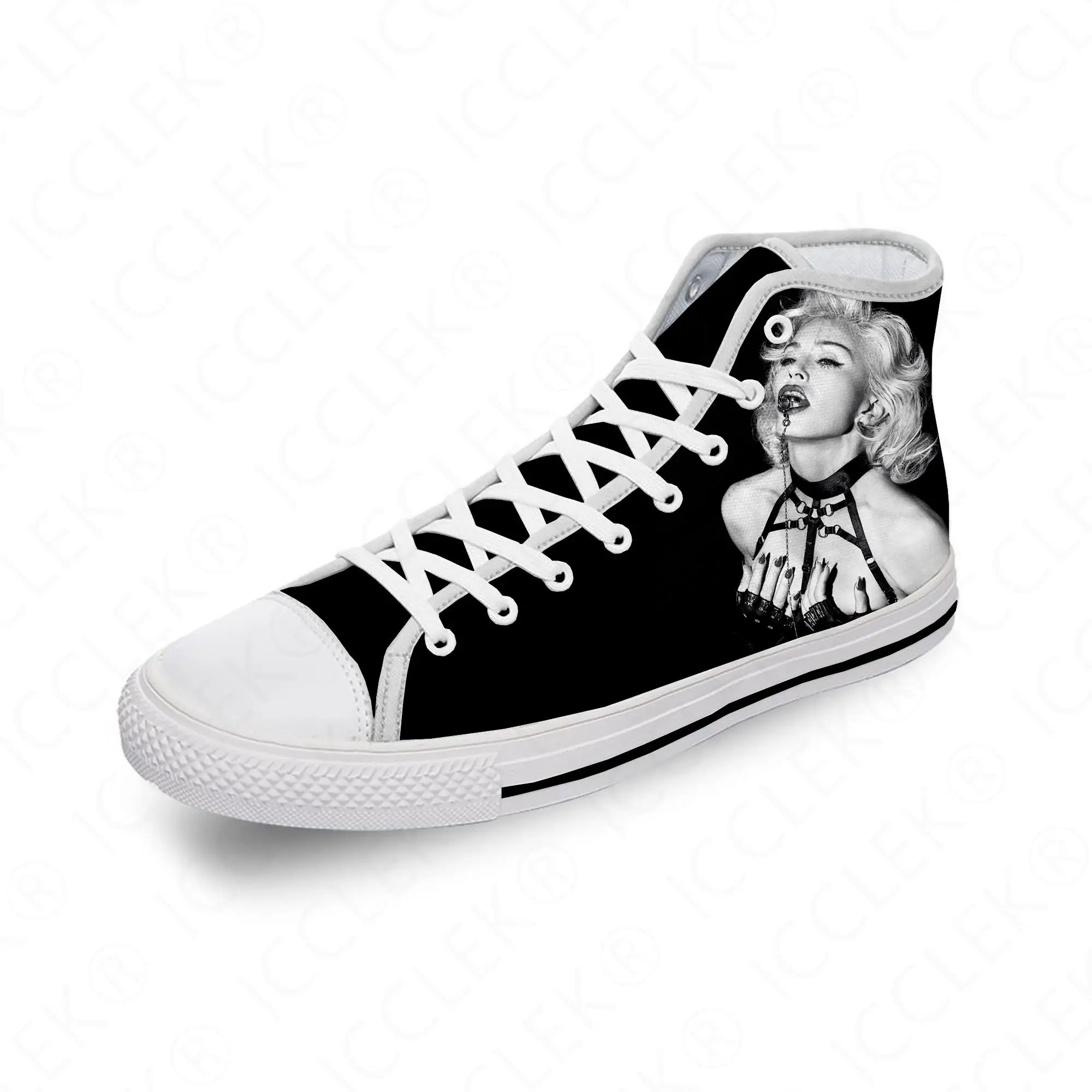 Madonna Pop Singer Music Funny White Cloth Fashion 3D Print High Top Canvas Shoes Men Women Lightweight Breathable Sneakers
Madonna Pop Singer Music Funny White Cloth Fashion 3D Print High Top Canvas Shoes Men Women Lightweight Breathable Sneakers