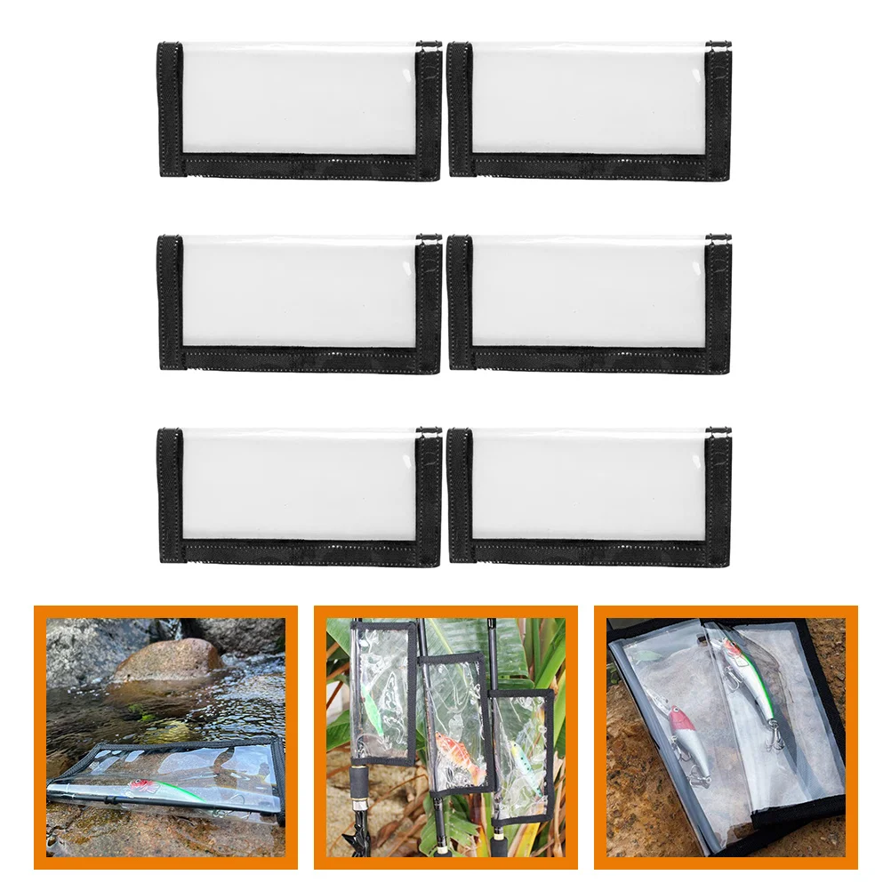 Bait Protector Transparent Protective Cover Storage Bag Fishing Lure Wrap Hook Pole
Bait Protector Transparent Protective Cover Storage Bag Fishing Lure Wrap Hook Pole