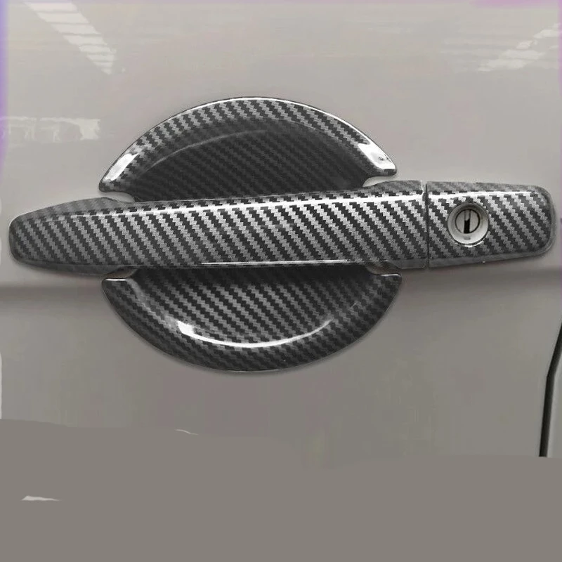 Для Mitsubishi Outlander Lancer ASX 2008-2020 ABS углеродное волокно наружная боковая дверная ручка чаша наклейка крышка отделка автомобильные аксессуары 
Для Mitsubishi Outlander Lancer ASX 2008-2020 ABS углеродное волокно наружная боковая дверная ручка чаша наклейка крышка отделка автомобильные аксессуары