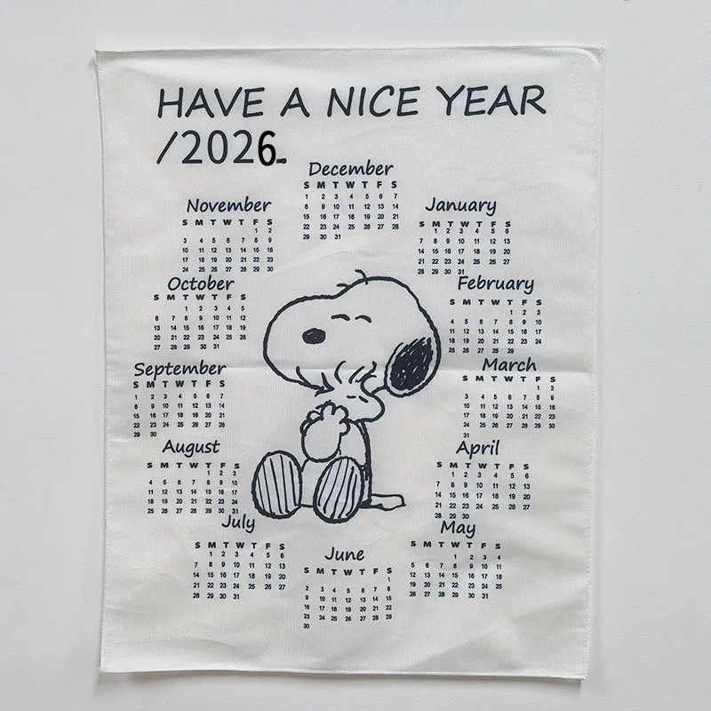 Настенный календарь MINISO Снупи 2026 года
Настенный календарь MINISO Снупи 2026 года