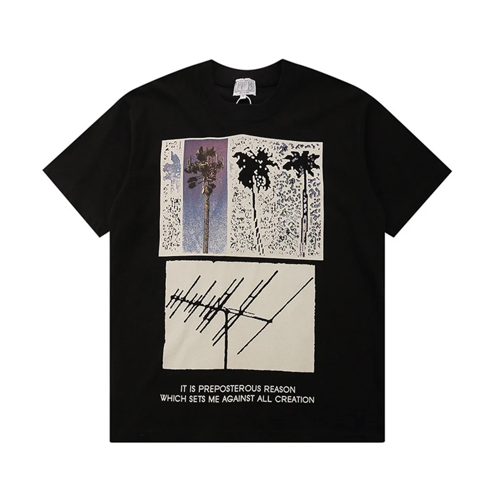 Summer women's and men's trendy round neck T-shirts, ZTE Cav Empt brand clothing (see front and back pictures for details)
Summer women's and men's trendy round neck T-shirts, ZTE Cav Empt brand clothing (see front and back pictures for details)