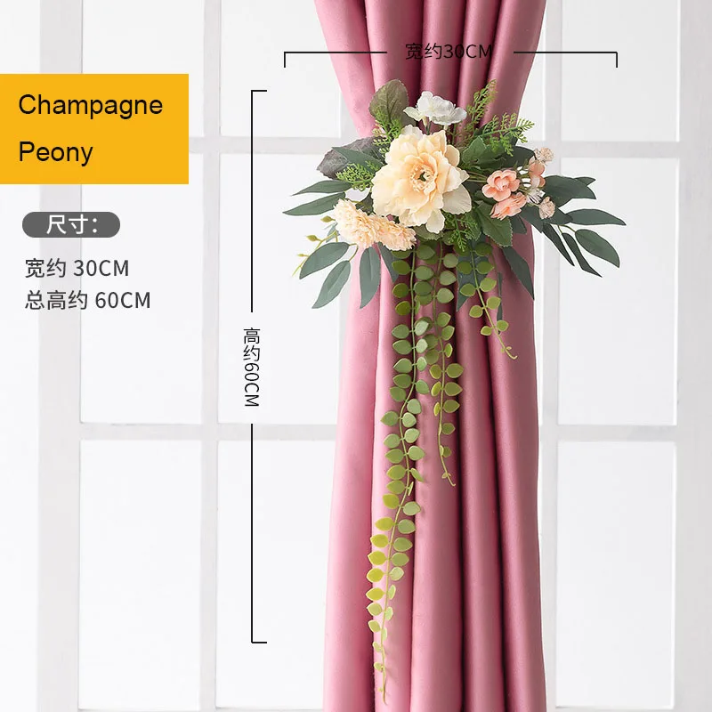 Bedroom Decor Artificial Sunflower Flower Curtain Window Screen Belt Tie Creative Floral Rope Buckle Silk Rose Home Ornaments
Bedroom Decor Artificial Sunflower Flower Curtain Window Screen Belt Tie Creative Floral Rope Buckle Silk Rose Home Ornaments