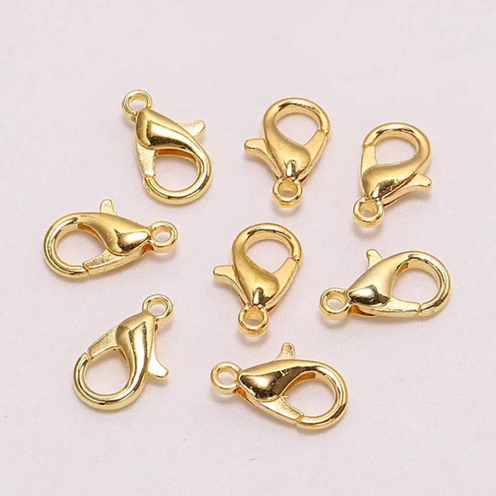 Hot!50Pcs Lobster Hooks Plated Multipurpose DIY Bracelet Necklace Key Ring Lobster Clasps Jewelry Findings
Hot!50Pcs Lobster Hooks Plated Multipurpose DIY Bracelet Necklace Key Ring Lobster Clasps Jewelry Findings