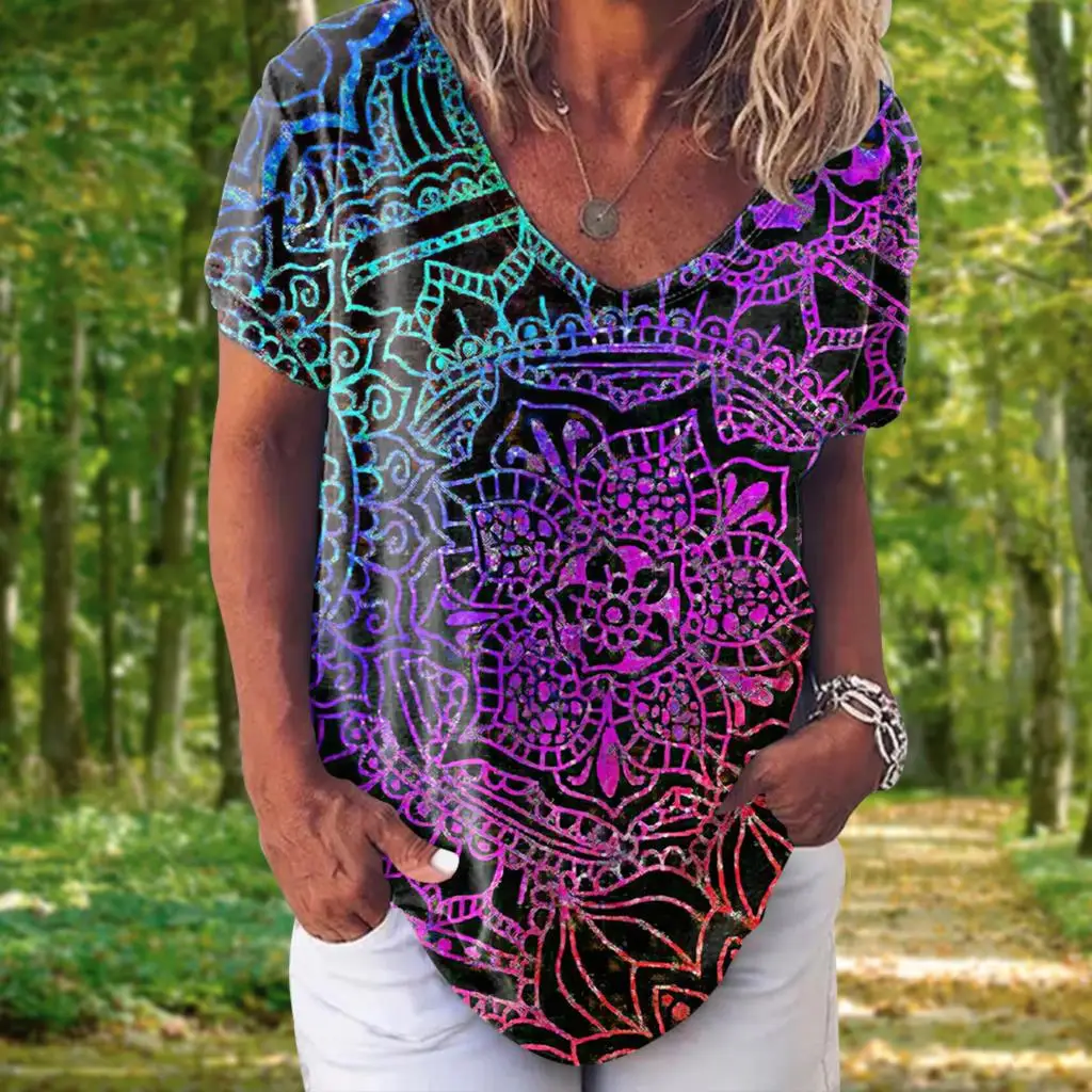 women's fashion 2022 new T-shirt summer breathable short sleeve casual shopping T-shirt women's clothing V-neck loose T-shirt
women's fashion 2022 new T-shirt summer breathable short sleeve casual shopping T-shirt women's clothing V-neck loose T-shirt