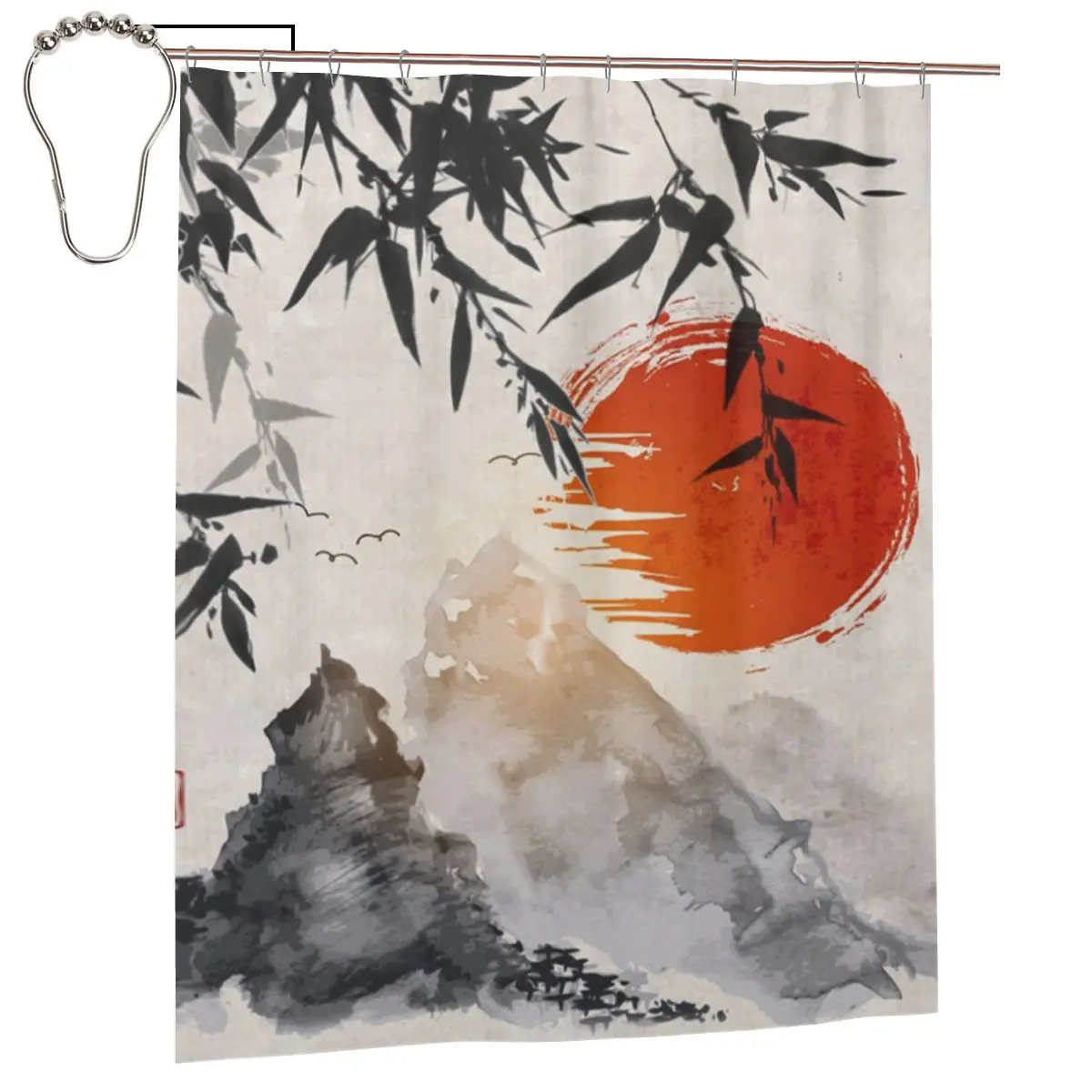 Japanese Bamboo Trees Shower Curtain for Bathroon Personalized Funny Bath Curtain Set with Iron Hooks Home Decor Gift 60x72in
Japanese Bamboo Trees Shower Curtain for Bathroon Personalized Funny Bath Curtain Set with Iron Hooks Home Decor Gift 60x72in