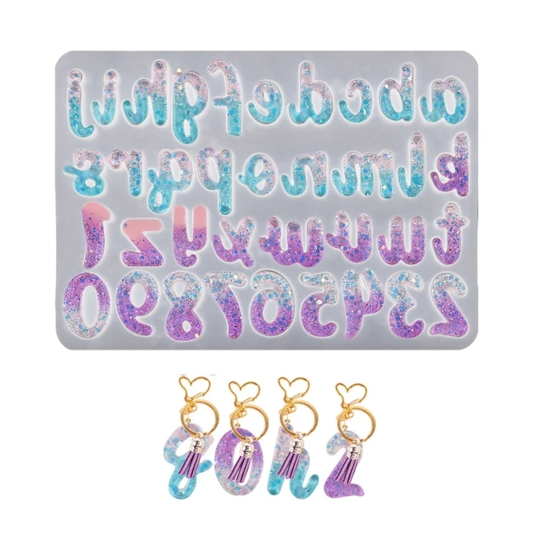 Numbers Letter Resin Mould Shaker Alphabets Silicone Molds Keychain Pendant Epoxy Casting Mold for Jewelry Making Tool
Numbers Letter Resin Mould Shaker Alphabets Silicone Molds Keychain Pendant Epoxy Casting Mold for Jewelry Making Tool
