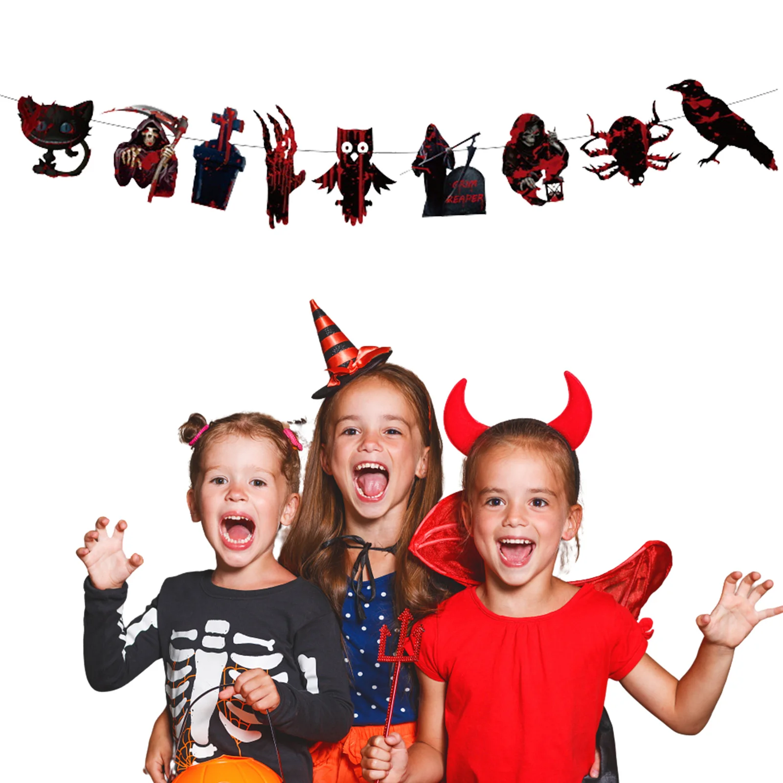 Halloween Paper Pull Banner Paper Flag For Halloween Dress Up Happy Halloween Theme Party Supplies Decorations Kit For Kids
Halloween Paper Pull Banner Paper Flag For Halloween Dress Up Happy Halloween Theme Party Supplies Decorations Kit For Kids