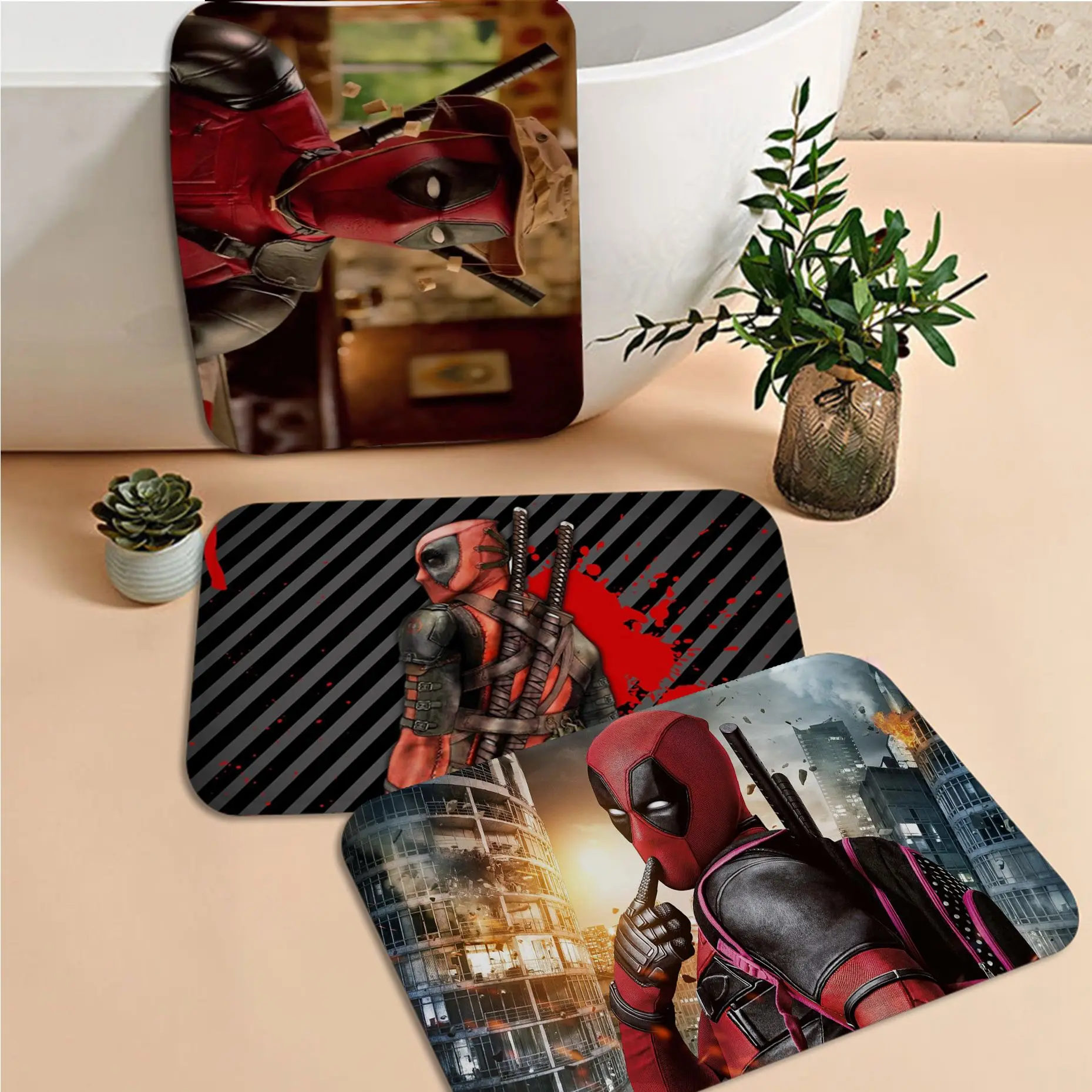 Disney Deadpool Floor Carpet Non-Slip Laundry Room Mat Laundry Decor Balcony Child Living Room Alfombra
Disney Deadpool Floor Carpet Non-Slip Laundry Room Mat Laundry Decor Balcony Child Living Room Alfombra