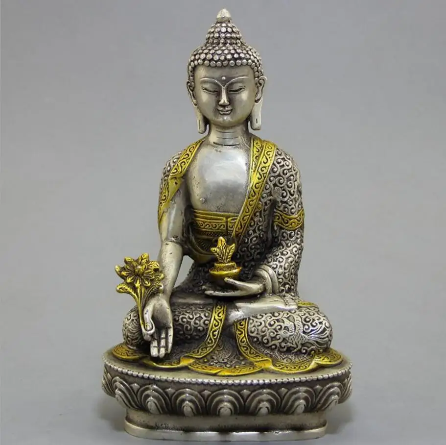 Copper Statue Exquisite retro antique antique factory direct selling copper crafts wholesale white copper gilded Sakyamuni ornam
Copper Statue Exquisite retro antique antique factory direct selling copper crafts wholesale white copper gilded Sakyamuni ornam