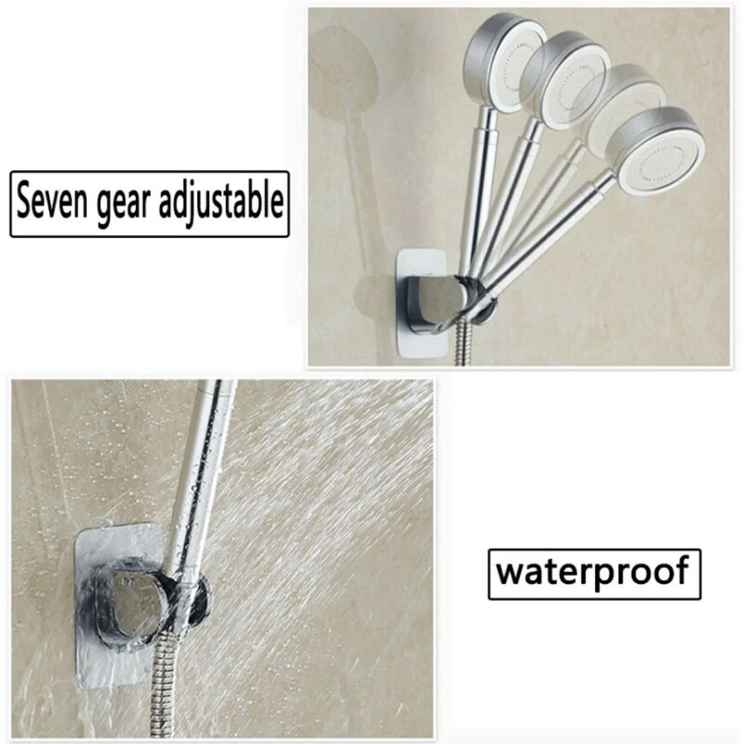 Bracket Shower Head Holder Head Holder No Drilling Bath Hole-free Home Household Mount Shower Silver Strong stickiness ABS
Bracket Shower Head Holder Head Holder No Drilling Bath Hole-free Home Household Mount Shower Silver Strong stickiness ABS