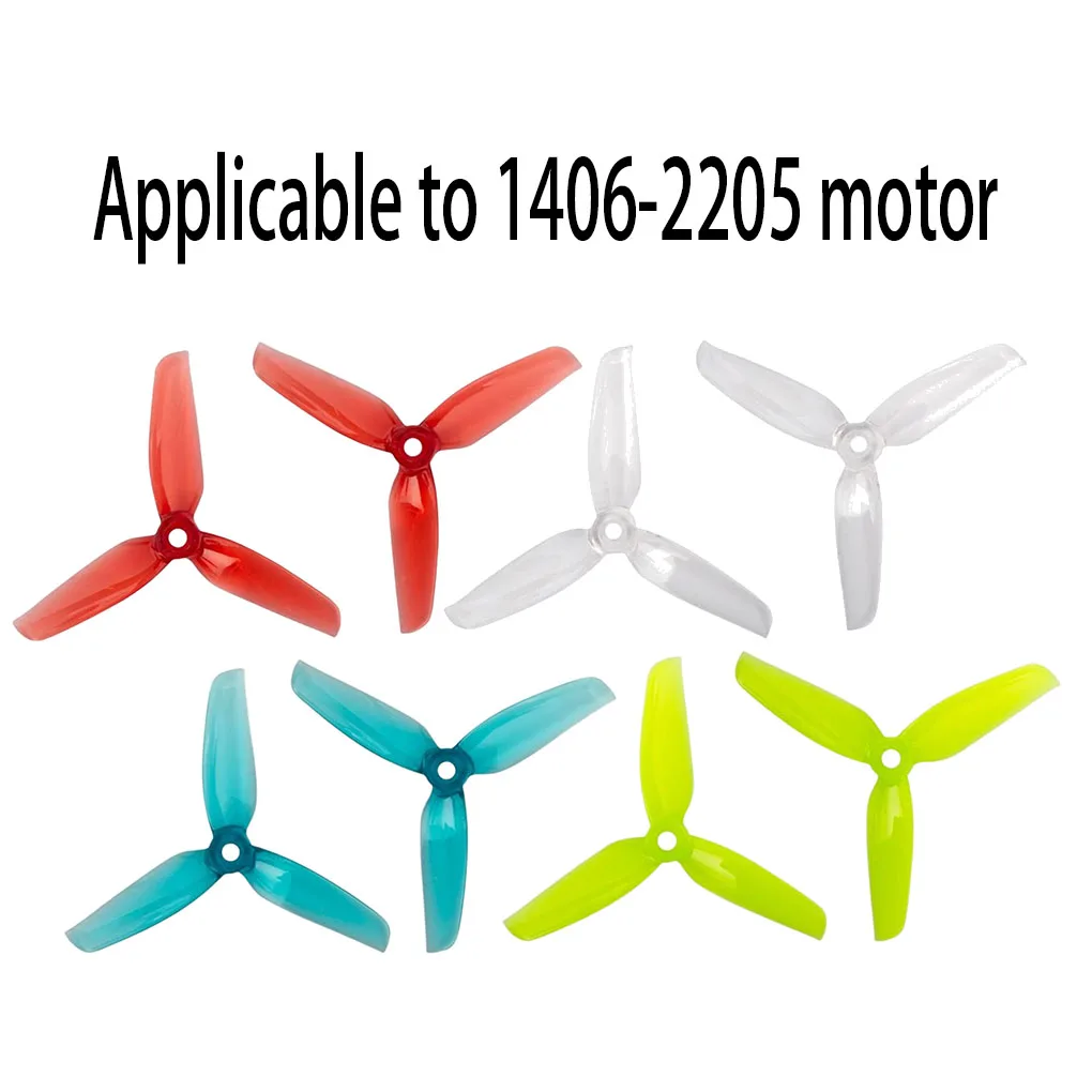 

Pack of 4 Propeller Repairing Supplies Compact Size Multicolored Replaced Part Stable Performance Drone Accessories Transparent