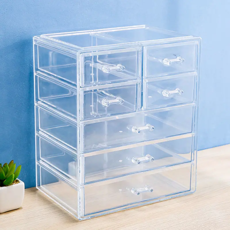 Transparent Acrylic Storage Box Drawer Desktop Jewelry Hand Account Nail Art Sundries Cosmetics Finishing Rack Large Storage Box
Transparent Acrylic Storage Box Drawer Desktop Jewelry Hand Account Nail Art Sundries Cosmetics Finishing Rack Large Storage Box