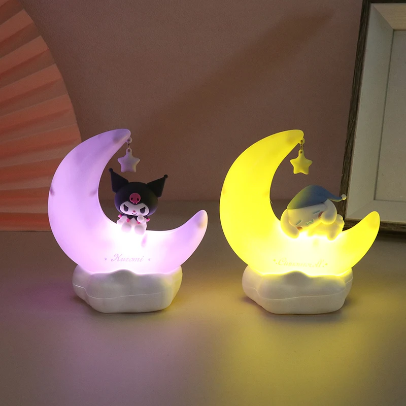 Sanrio Moon светодиодный Anime Kuromi Cinnamonroll милые аксессуары украшение для спальни ночник
Sanrio Moon светодиодный Anime Kuromi Cinnamonroll милые аксессуары украшение для спальни ночник