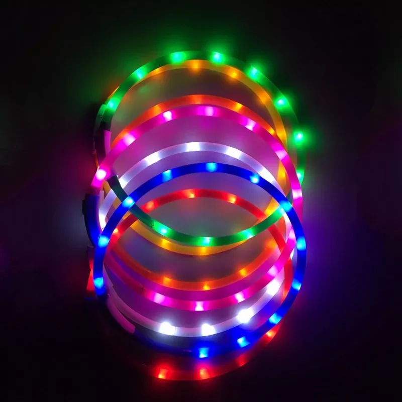 jmtPet Dog Collar LED Light Night Safety Warning Illuminated Flashing Glow Cat Dog Collars for dogs Pet Supplies 
jmtPet Dog Collar LED Light Night Safety Warning Illuminated Flashing Glow Cat Dog Collars for dogs Pet Supplies
