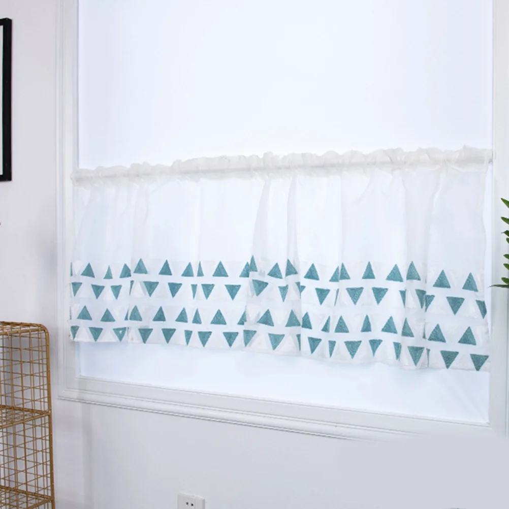 1pc Window Curtain Practical Useful Convenient Blackout Curtain Short Curtain Half Curtain for Inside Home
1pc Window Curtain Practical Useful Convenient Blackout Curtain Short Curtain Half Curtain for Inside Home