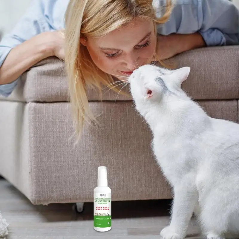 Pet Flea tick Spray For Dogs Cats Fragrance Natural Pet Care Topical Spray Natural Formula Safe Accessories For Dog Cat Pets
Pet Flea tick Spray For Dogs Cats Fragrance Natural Pet Care Topical Spray Natural Formula Safe Accessories For Dog Cat Pets