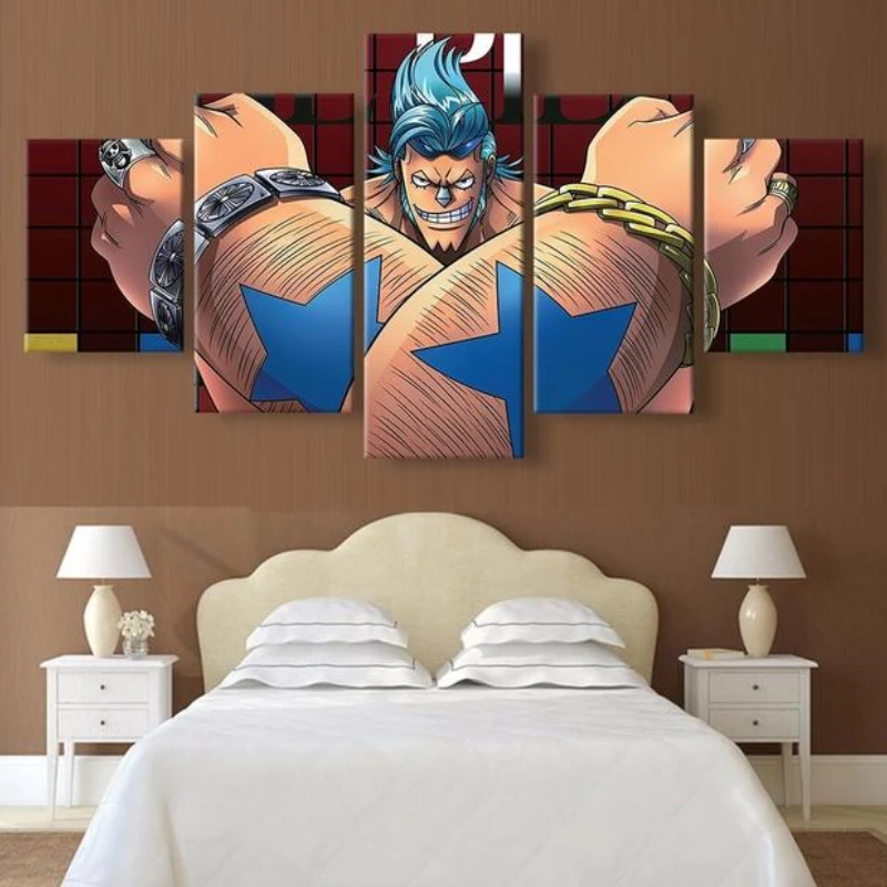 Home Decor 5 Pieces Canvas Painting One Piece Pictures Anime Wall Prints Modular Characters Poster For Living Room Frame Artwork
Home Decor 5 Pieces Canvas Painting One Piece Pictures Anime Wall Prints Modular Characters Poster For Living Room Frame Artwork