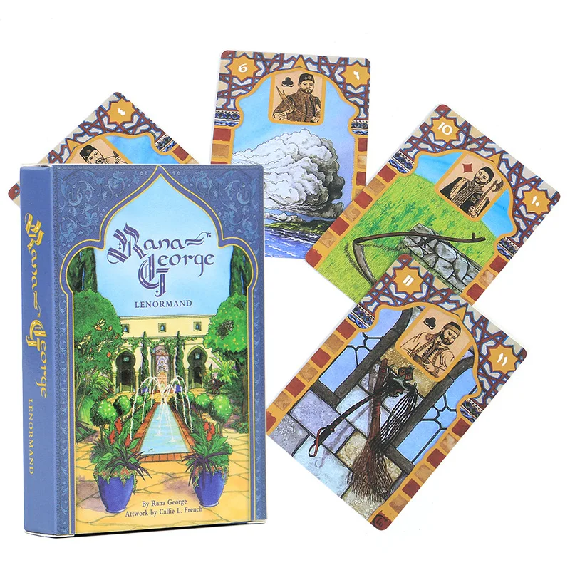 Lrana George Tarot Cards Deck Games Divination Fate Board Game Card Family Party Oracle Card Occult
Lrana George Tarot Cards Deck Games Divination Fate Board Game Card Family Party Oracle Card Occult