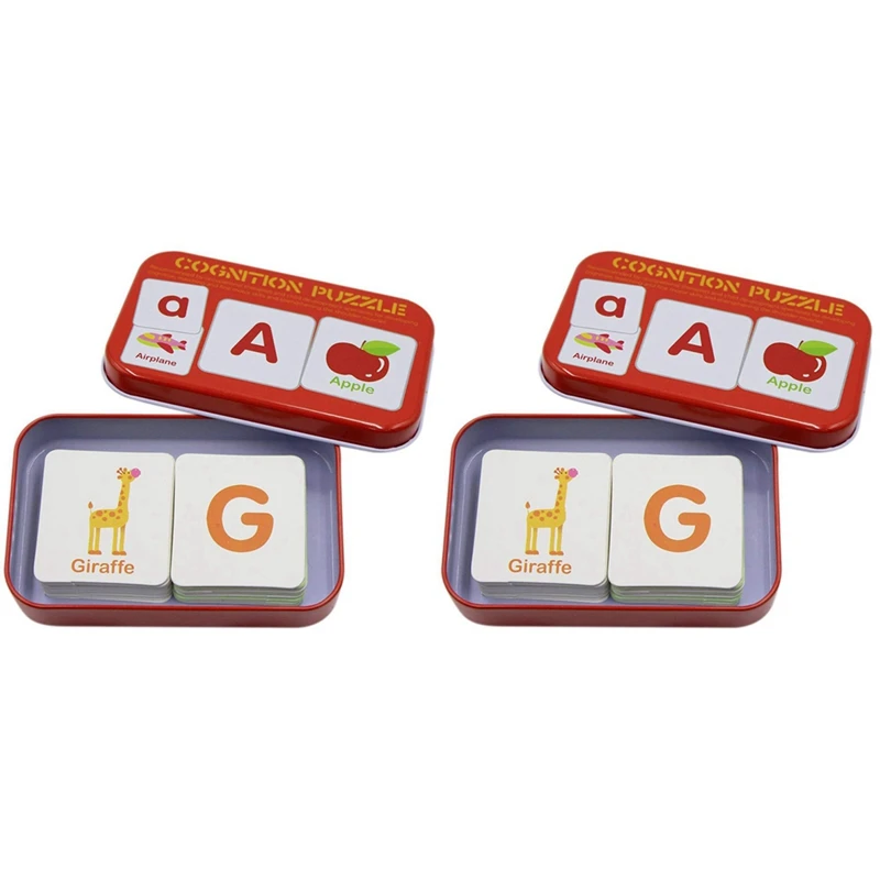 2X Anti-Tear Flash Cards Learning Alphabet Puzzle Cards, Mental Storage Box Alphabet
2X Anti-Tear Flash Cards Learning Alphabet Puzzle Cards, Mental Storage Box Alphabet