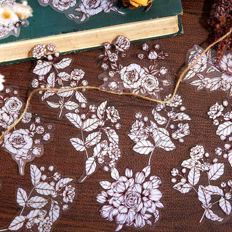 20Sheets Sticker Blossom Flower Supplies Transparent Decoration Plant Materials Seal Handbook Scrapbook Cut 156*90MM
20Sheets Sticker Blossom Flower Supplies Transparent Decoration Plant Materials Seal Handbook Scrapbook Cut 156*90MM